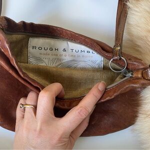 Classic Brown Leather Crossbody Bag